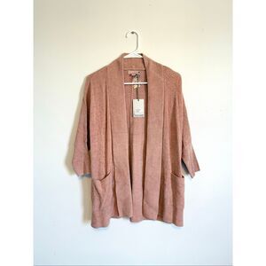 Barefoot Dreams Cozy Chic Ultra Lite Pointelle Cardi